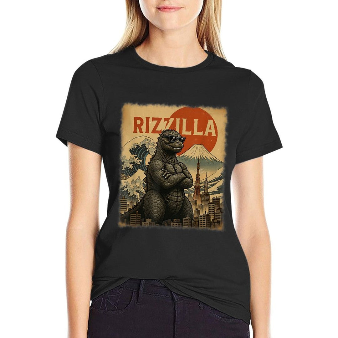 Rizzilla - Rizz Meme  Wrinkle-resistant T-Shirt