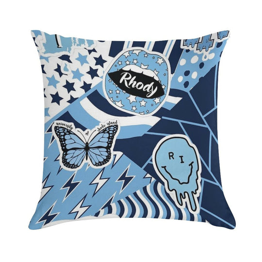 URI Collage Soft High-Density Material Throw Pillow