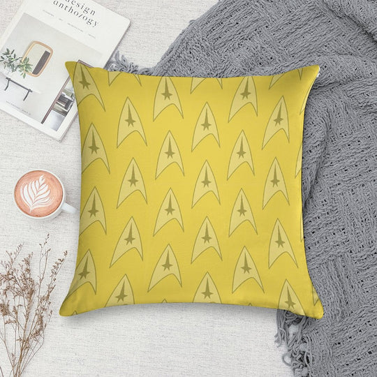 Command Yellow Soft Home Decor Throw Pillow