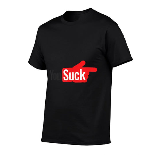 You Suck Funny Parody Meme T-shirt  Polyester Blend T-Shirt