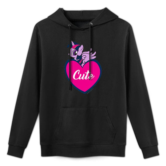 My Little Pony Friendship Is Magic Twilight Cute Heart Logo Premium Customizable Surface Hoodie
