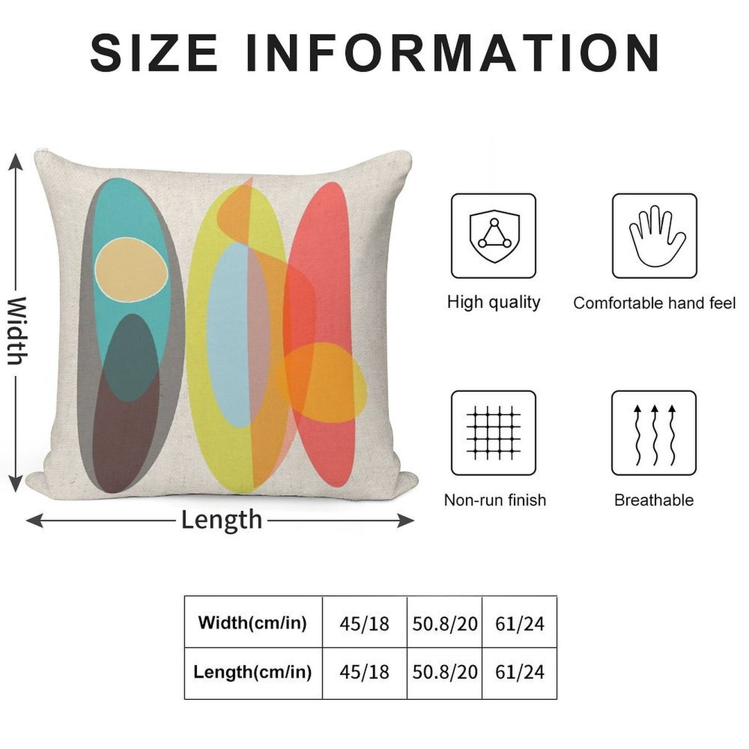 SURF Soft Washable Throw Pillow