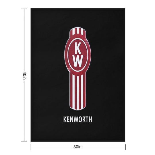 Kenworth Plush Throw Blanket