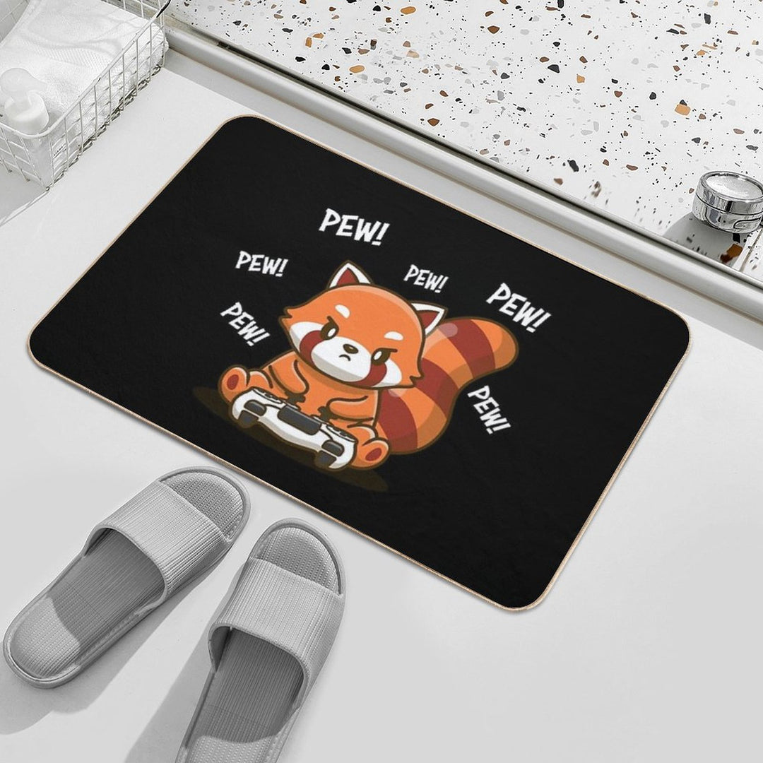 Red Panda  Versatile Bath Mat