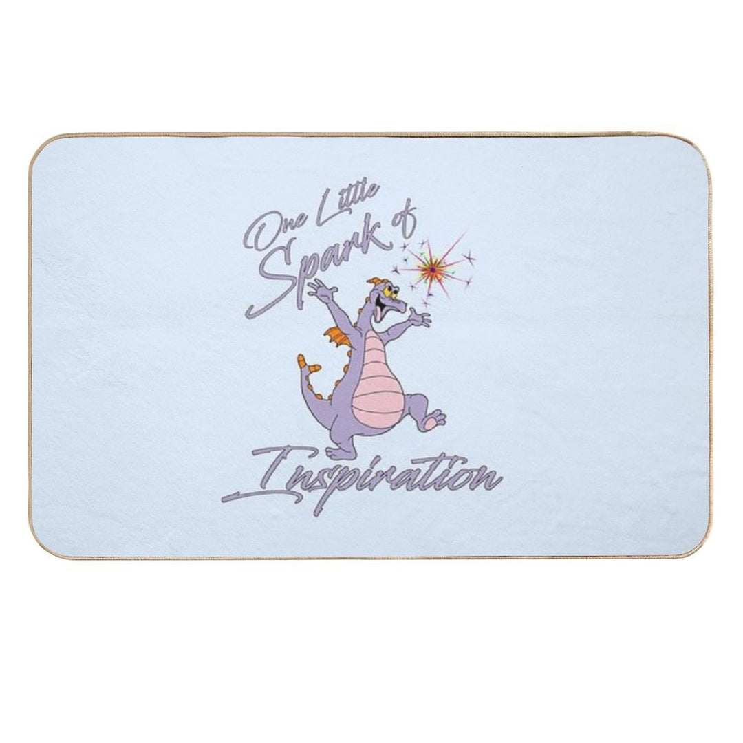 Figment One Little Spark  Stain-Proof Bath Mat