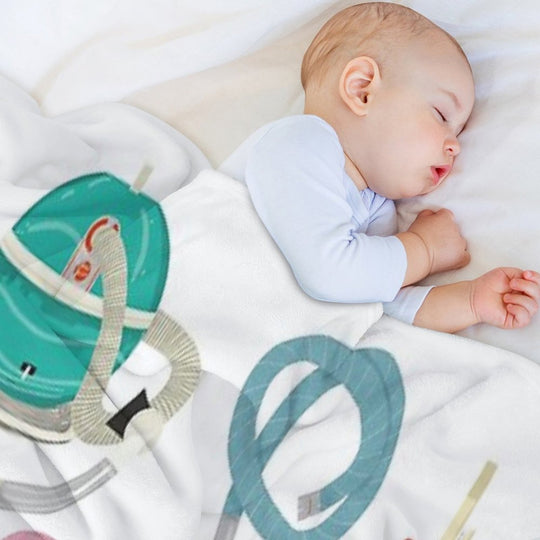 Vintage Vacuums Wrinkle-free Throw Blanket