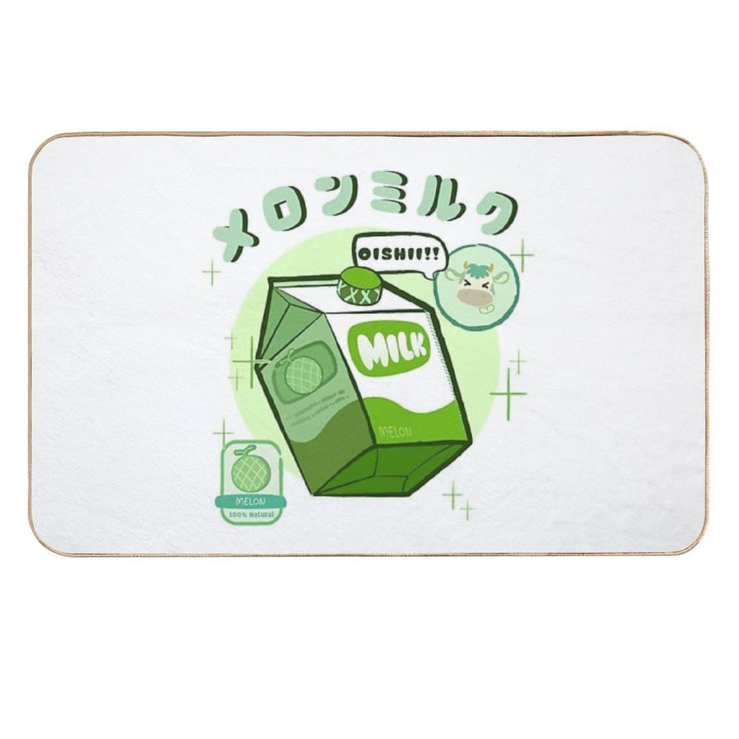 Melon Milk  Easy To Clean Bath Mat