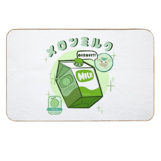 Melon Milk  Easy To Clean Bath Mat