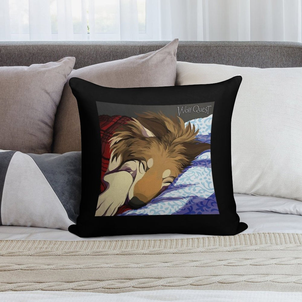 WolfQuest Goldilocks Soft Multiple Sizes Throw Pillow