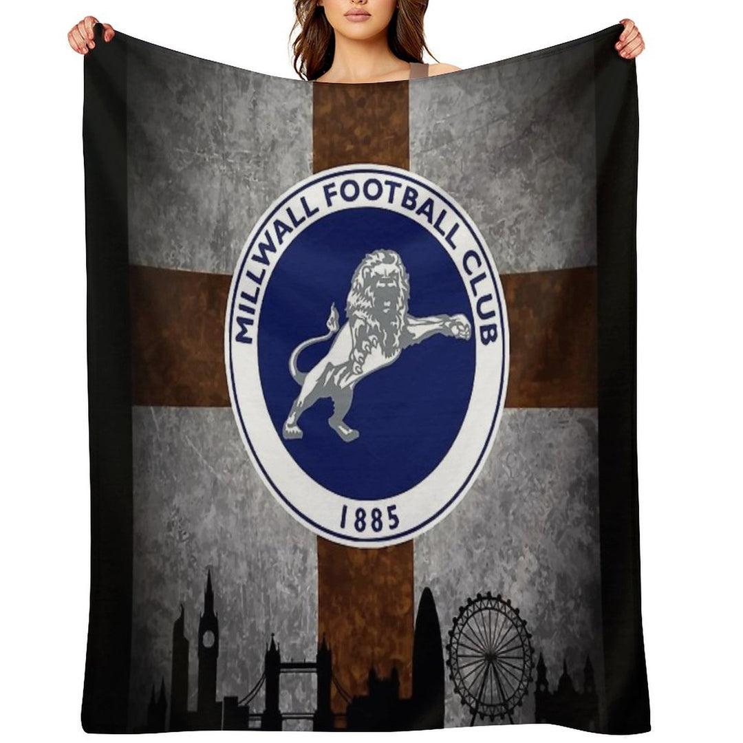 Millwall London Gift-ready Throw Blanket