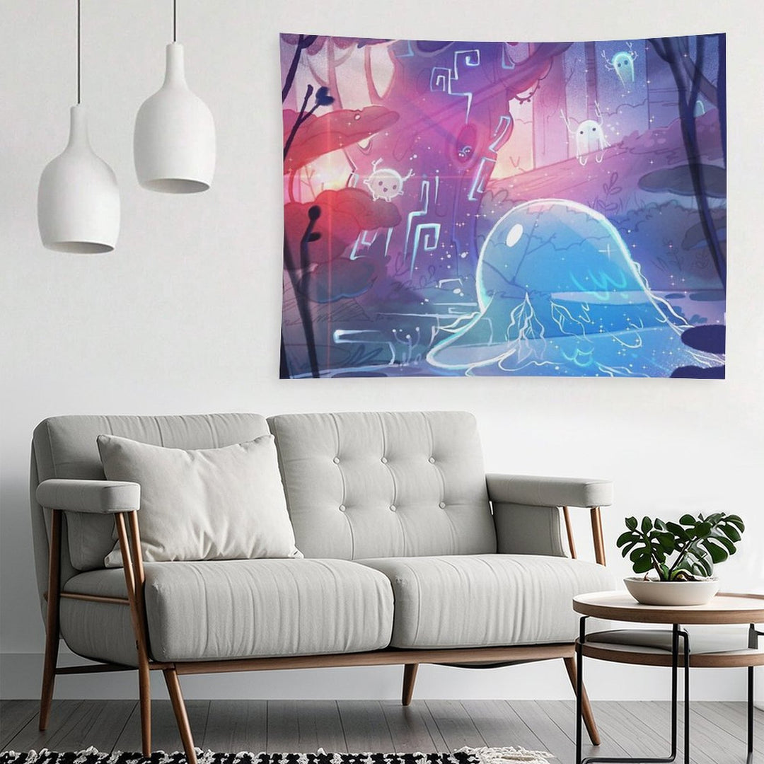 The Silence of Dawn Tapestry