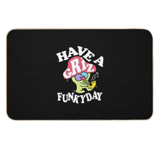 Griz Merch GRiZ Have A Funky Day  Eco-Friendly Bath Mat