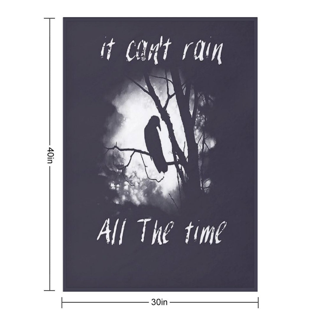 Men Women The Crow Halloween Gifts For Music Fans Lightweight Throw Blanket