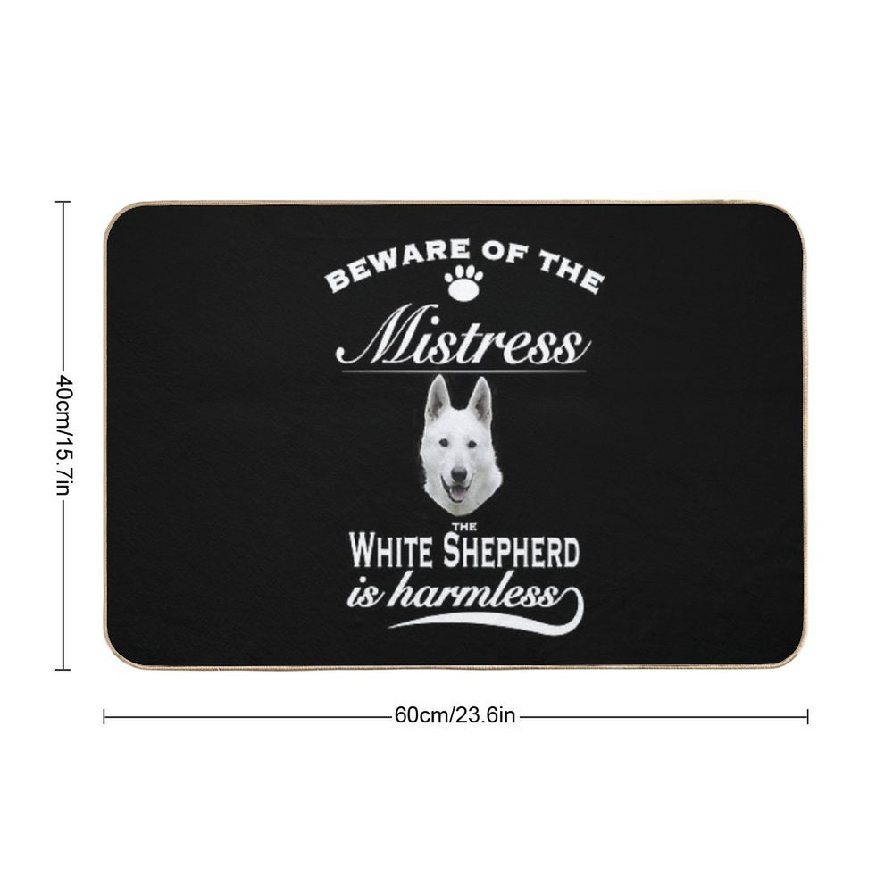 White German Shepherd Tshirt White German Shepherd Dog Shirt Tee  Versatile Bath Mat