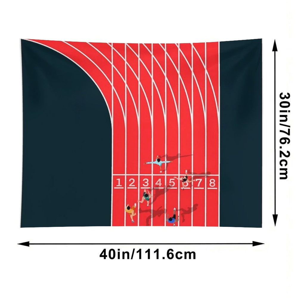 Finish Line Sprint Tapestry