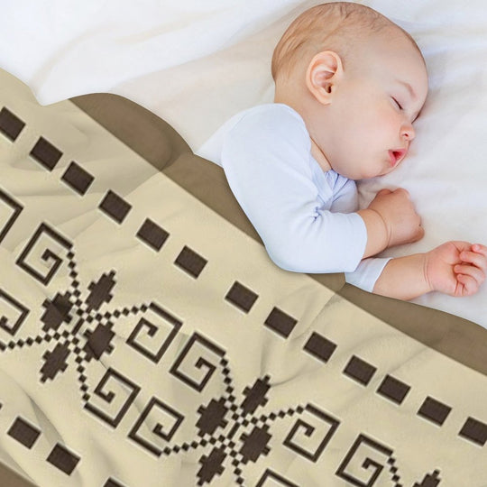 The Dude's Cardigan Pattern - The Big Lebowski Machine-washable Throw Blanket