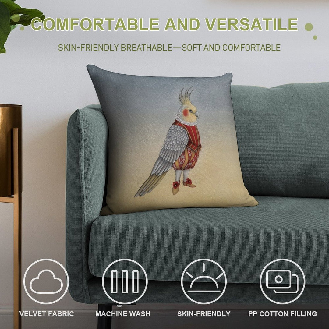 Petit Monsieur Maxime Soft Warmth Comfort Throw Pillow