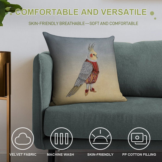 Petit Monsieur Maxime Soft Warmth Comfort Throw Pillow