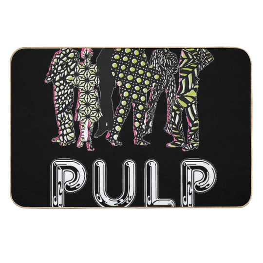 Custom Pulp Hits Band  Long-Lasting Bath Mat