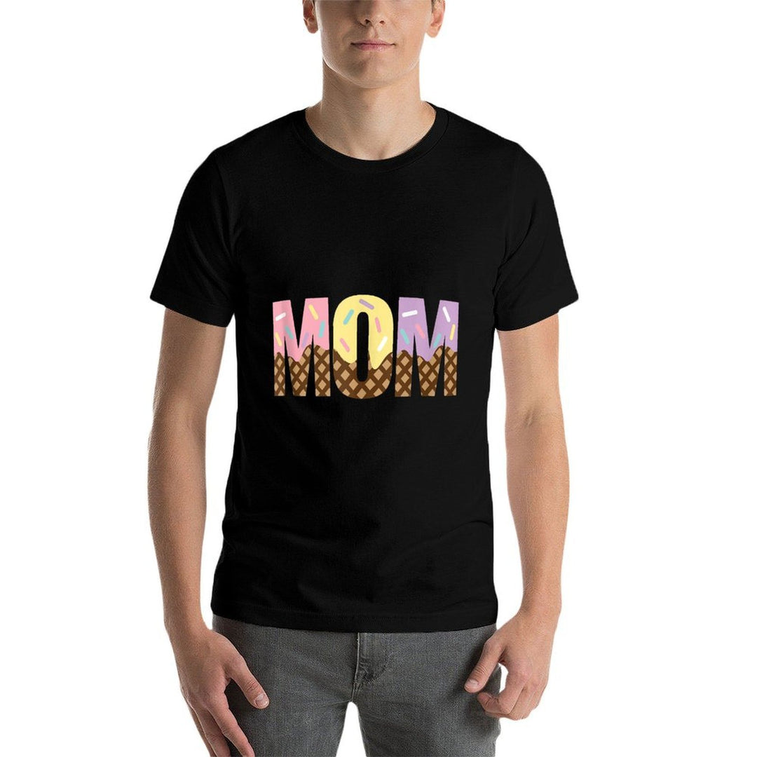 Mom Of The Sweet One Ice Cream 1st First Family Mothers Day  Breathable T-Shirt