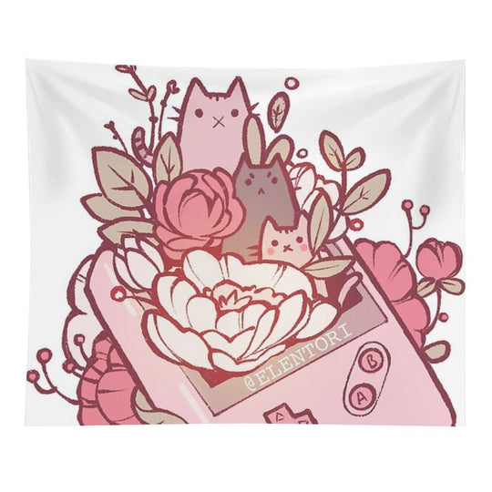 Gamer Kats Tapestry