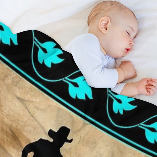 BARREL RACING HORSE, BARREL RACING GIFTS FOR HER Compact Throw Blanket