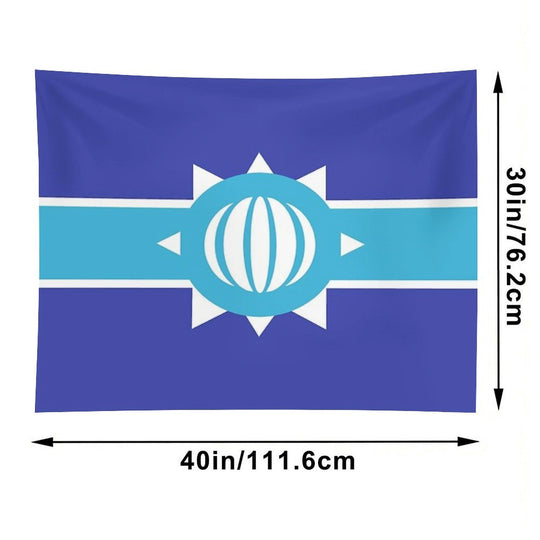 Antarctic Empire Flag Tapestry