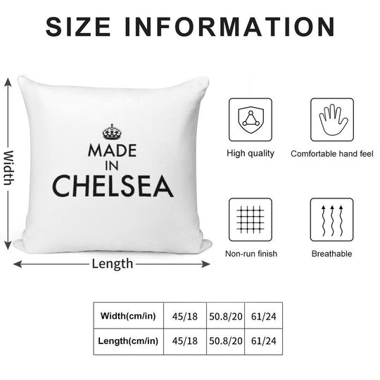 Made In Chelsea Soft Durable Construction Throw Pillow