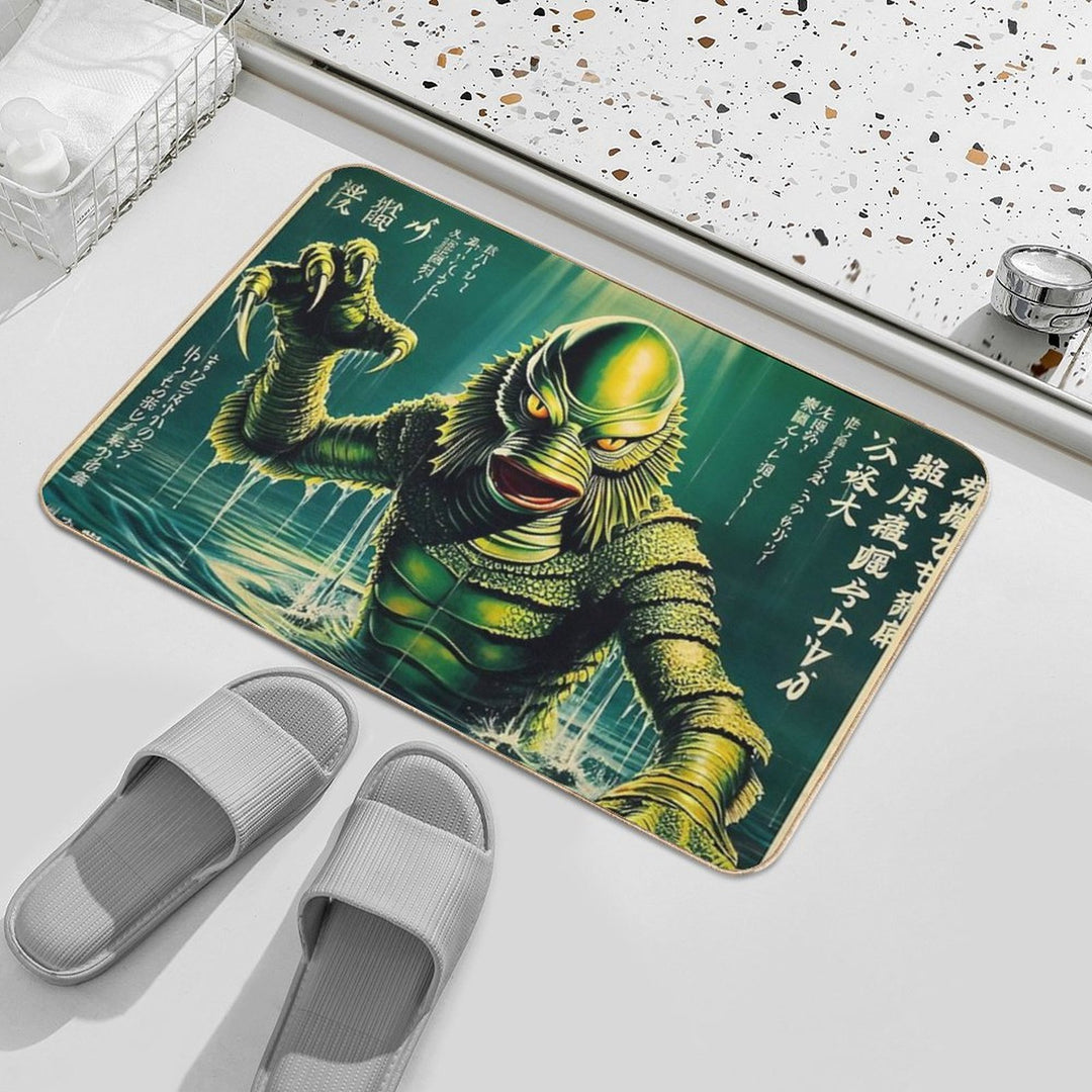 Creature from The Black Lagoon 4  Anti-Trip Bath Mat