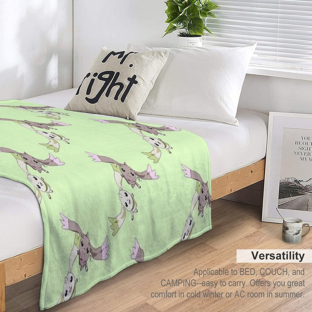 TerrierMON LopMON Anti-pilling Throw Blanket