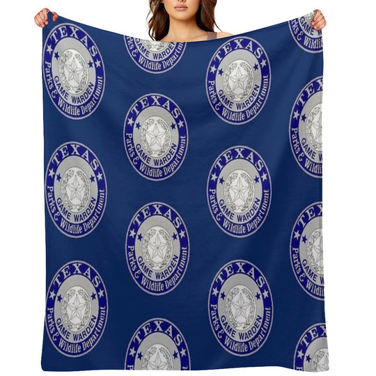 Texas  Game Warden Lightweight Throw Blanket