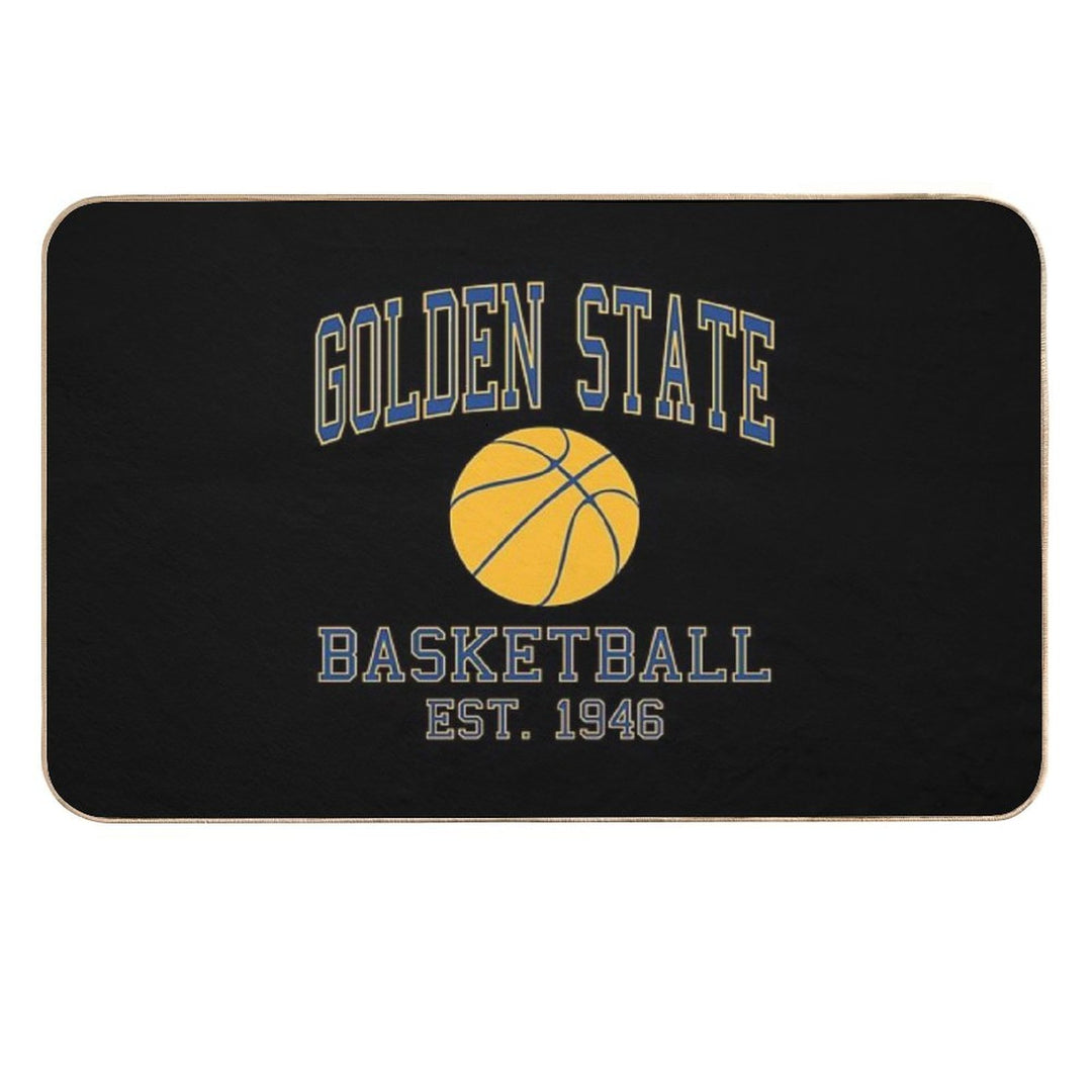 Golden State Basketball  Pet-Safe Bath Mat
