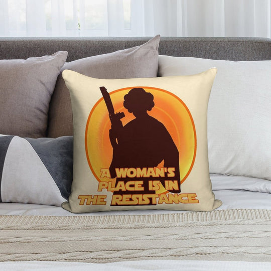 The Resistance Soft Durable Construction Throw Pillow