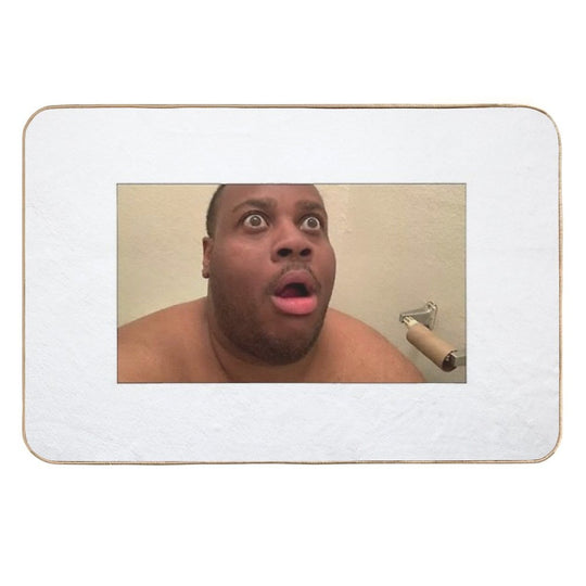 EDP445 Meme  Fade-Resistant Bath Mat