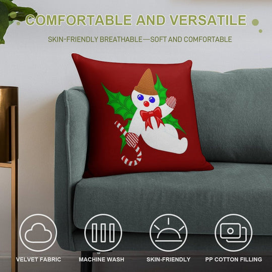 Christmas Fairy Soft Durable Construction Throw Pillow