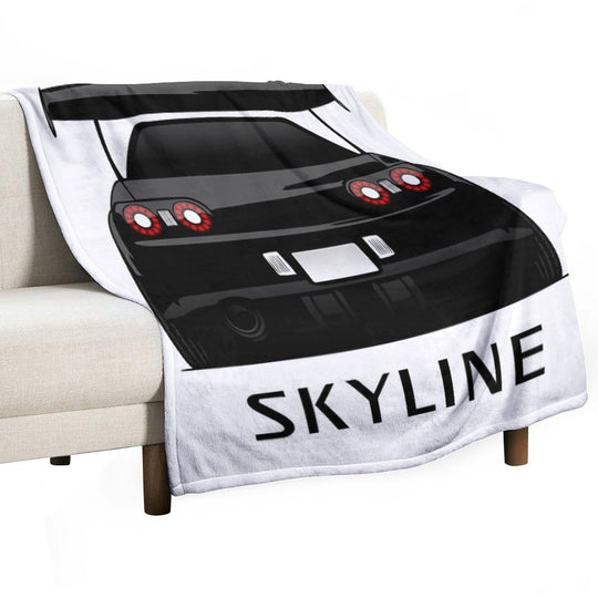 Nissan Skyline GT-R R32 Versatility Throw Blanket