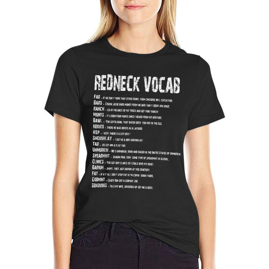 Redneck Vocab Southern Lifes Funny Rednecks T-shirt  Classic T-Shirt