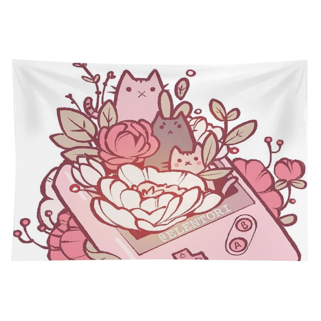 Gamer Kats Tapestry