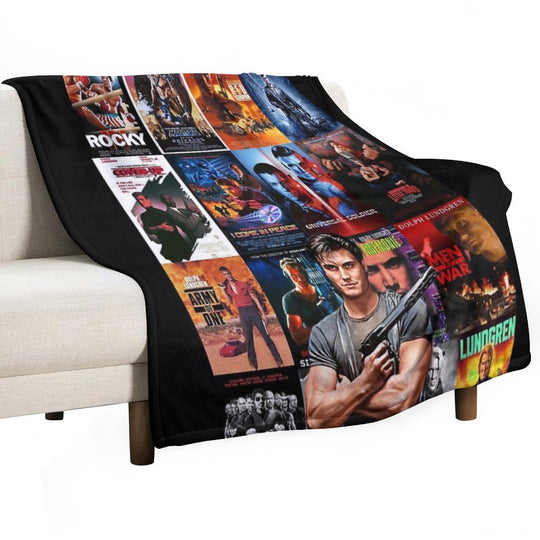 Cinema of Dolph Compact Throw Blanket