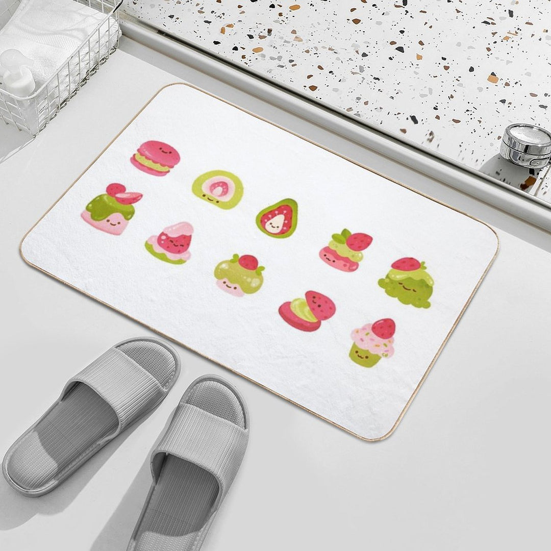Strawberry Matcha  Anti-Trip Bath Mat
