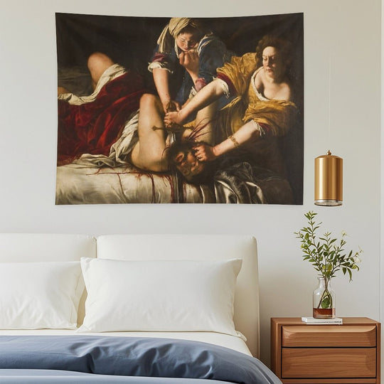 Artemisia Gentileschi's Judith Slaying Holofernes Tapestry