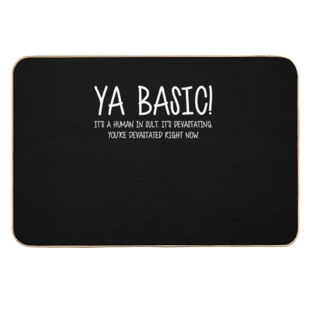 Ya Basic Devastating  Fade-Resistant Bath Mat