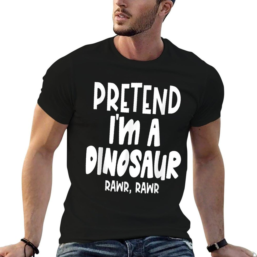 Fun Pretend Dinosaur - Lazy Halloween Dinosaur Costume  Classic T-Shirt