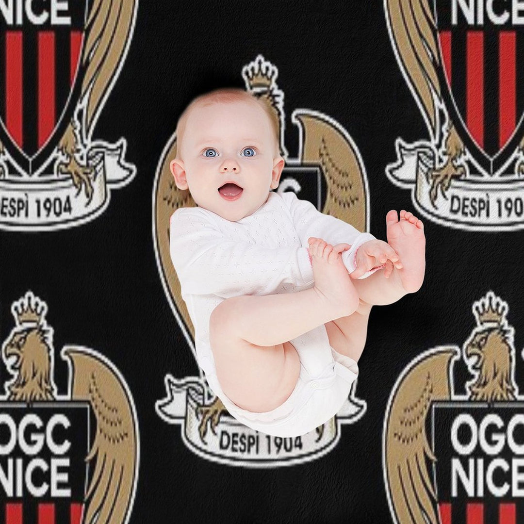 OGC Nice Gift-ready Throw Blanket