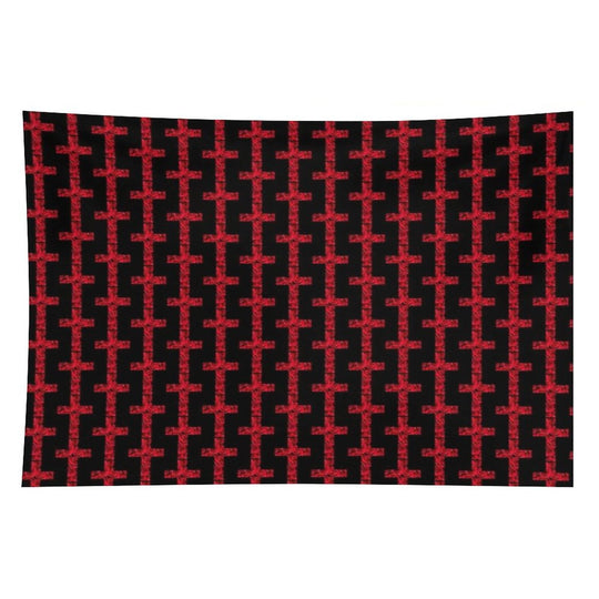 Rose Cross Streetwear Tapestry