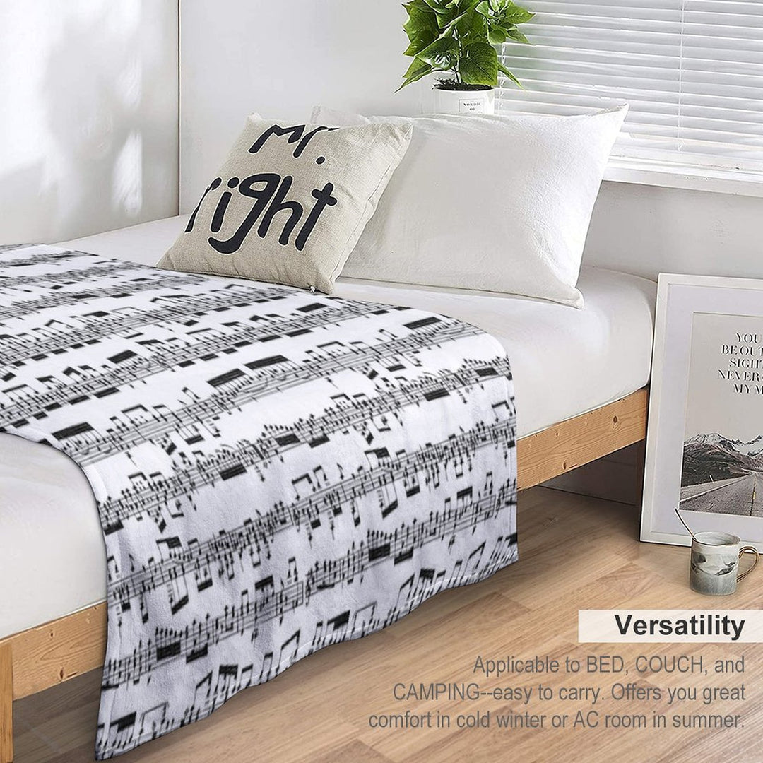 Sheet Music Premium Throw Blanket