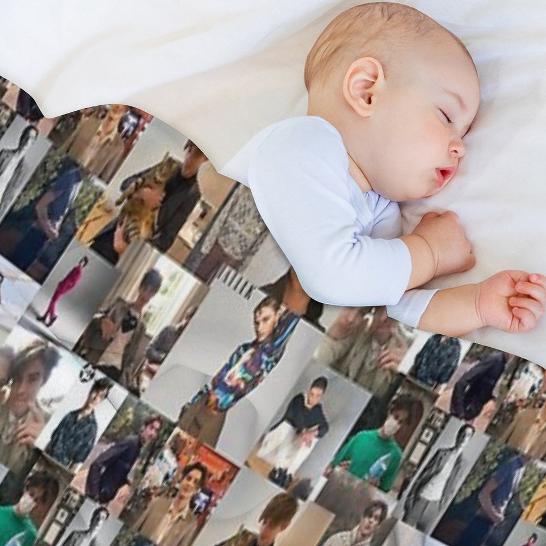 Louis Partridge Poster Lightweight Throw Blanket