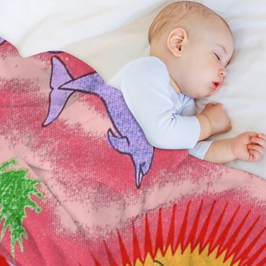 Un Verano Sin Ti Album Versatility Throw Blanket