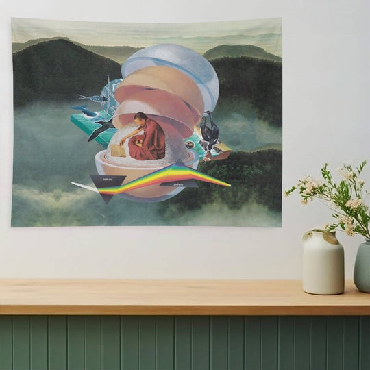 Open Book, Open World Tapestry