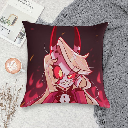 Hazbin Hotel Charlie Soft Bedroom Essential Throw Pillow